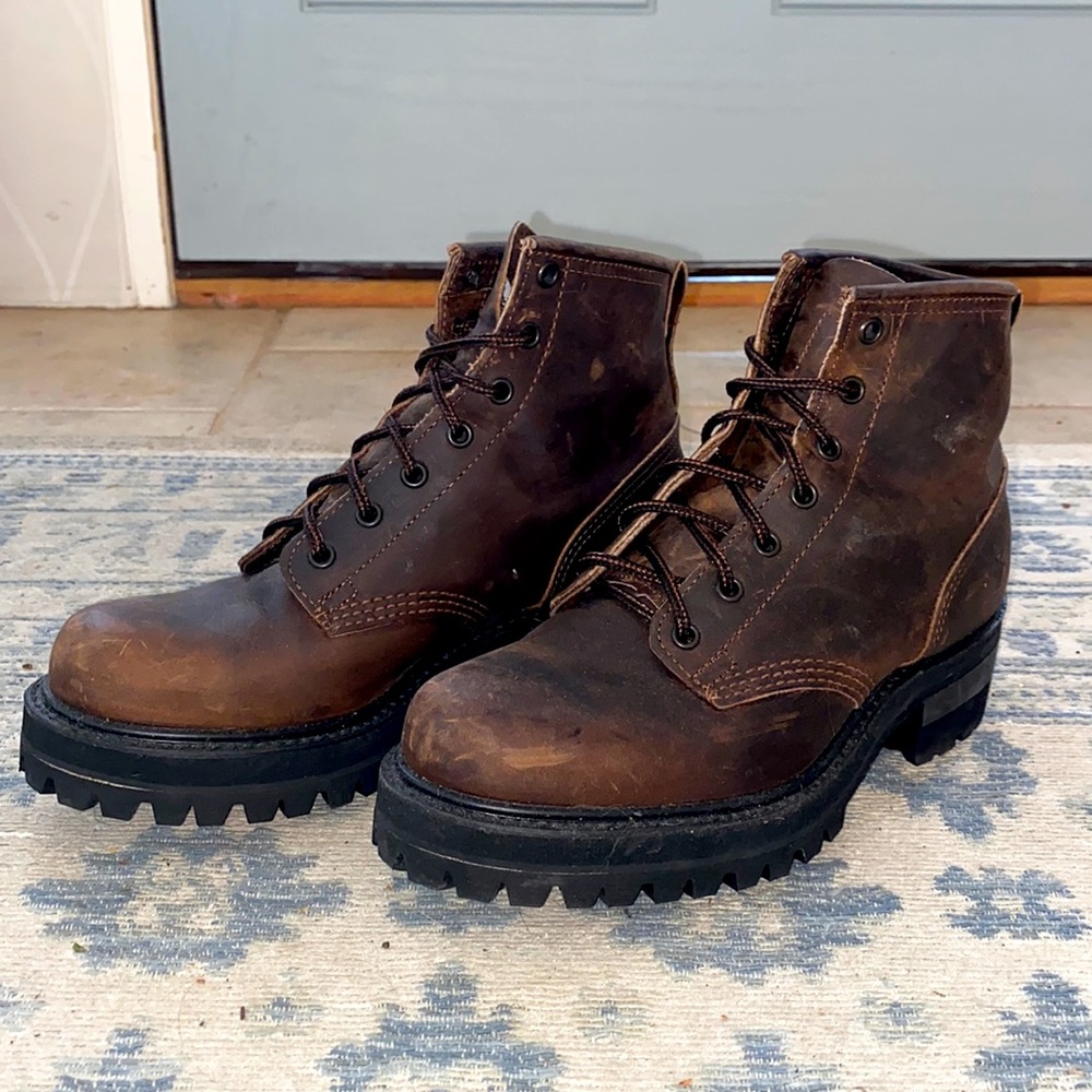 Frye Lug Boots 💕